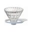 Hario skleněný dripper V60-02 bílý NEW