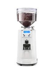 Nuova Simonelli MDXS biely s oceľovými mlecími kameňmi Nuova Simonelli MDXS biely s oceľovými mlecími kameňmi