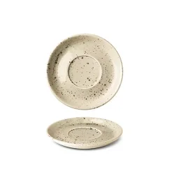 Biely porcelánový podšálka zo série Lifestyle od značky G. Benedikt s priemerom 15 cm.