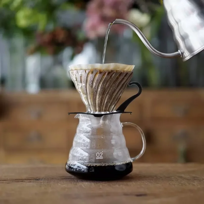 Hario V60-03 papírové filtry nebělené VCF-03-100M 100 ks