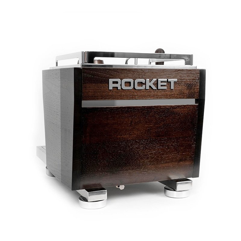 Die Rückseite der Rocket Espresso R NINE ONE Edizione Speciale.
