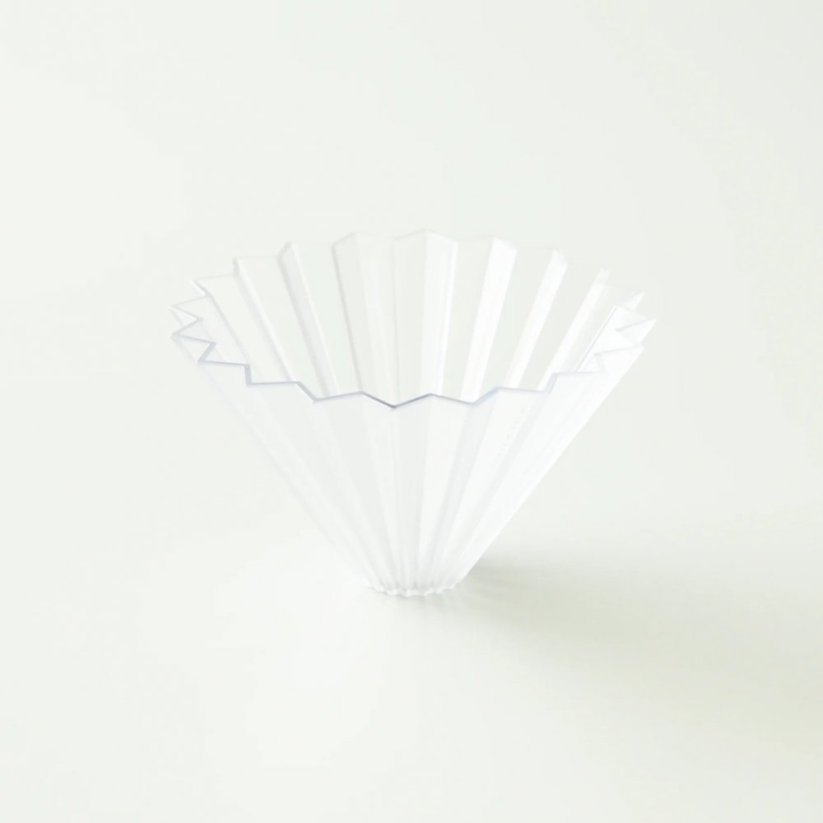 Gotero de plástico Origami Air M transparente