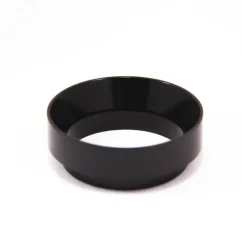 Dosing funnel with a diameter of 53 mm in an elegant black color.