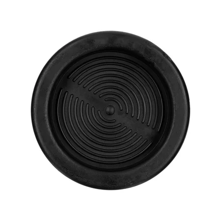 Base en caoutchouc noir pour tamper, conçue pour protéger la surface de travail lors de la préparation du café.