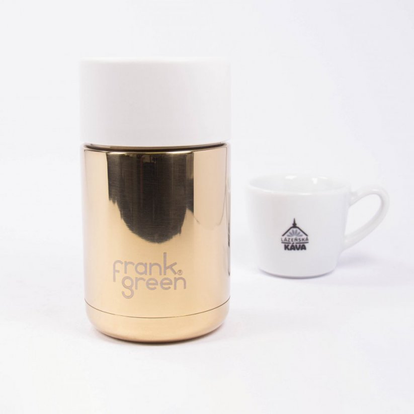 Frank Green Ceramic Gold White 295 ml