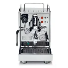 Cafetera doméstica ECM Classika PID vista desde el frente.