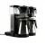 Moccamaster KBGT 20 black with thermal coffee carafes.