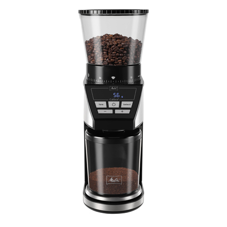 Melitta Calibra moulin à café avec balance intégrée et meules en acier