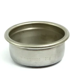 Panier en acier inoxydable mat pour portafilter