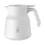 Hario Insulated Server V60-03 Plus nerez 800 ml bílý