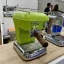 Ascaso Dream PID coffee machine in Fresh Pistachio color, belonging to domestic lever-operated coffee makers, meets standard quality.