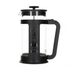 Bialetti French Press Smart s objemom 1000 ml čierny na prípravu kávy a čaju.