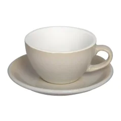 Loveramics Egg - filiżanka i spodek do cappuccino 200 ml - kość słoniowa Loveramics Egg - filiżanka i spodek do cappuccino 200 ml - kość słoniowa