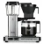 Kávékészítés Technivorm Moccamaster KBG Select kávéfőzővel ezüst színben