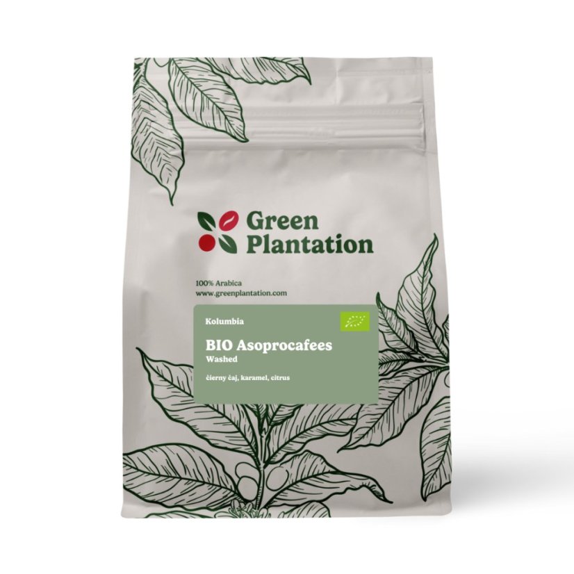 BIO Colombie Asoprocafees est un café en grains de qualité pour espresso, préparé selon la méthode de la džezva.