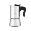 Forever Miss Splendy Moka pot for making two cups of coffee, suitable for heating on halogen sources.