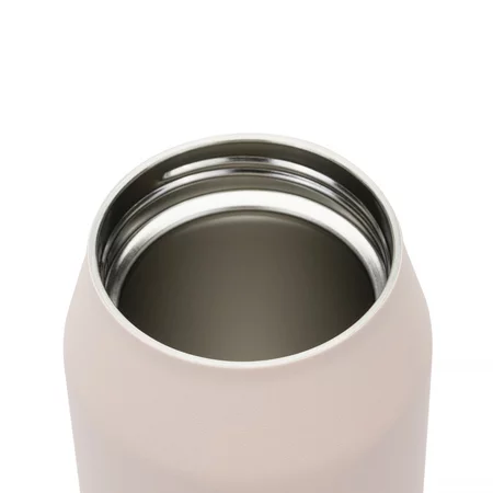 Bouteille isotherme rose MiiR Wide Mouth Bottle Thousand Hills d'une capacité de 950 ml, idéale pour les voyages.