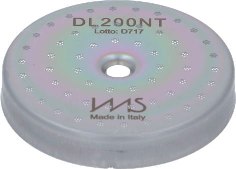 Spray DL200NT ø 50,5 mm pour machines à café, avec un diamètre interne de 49,5 mm.
