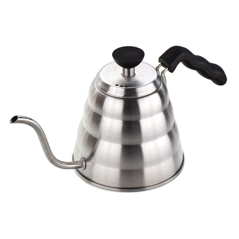 Ecocoffee bouilloire en acier inoxydable 1200ml - café pour over