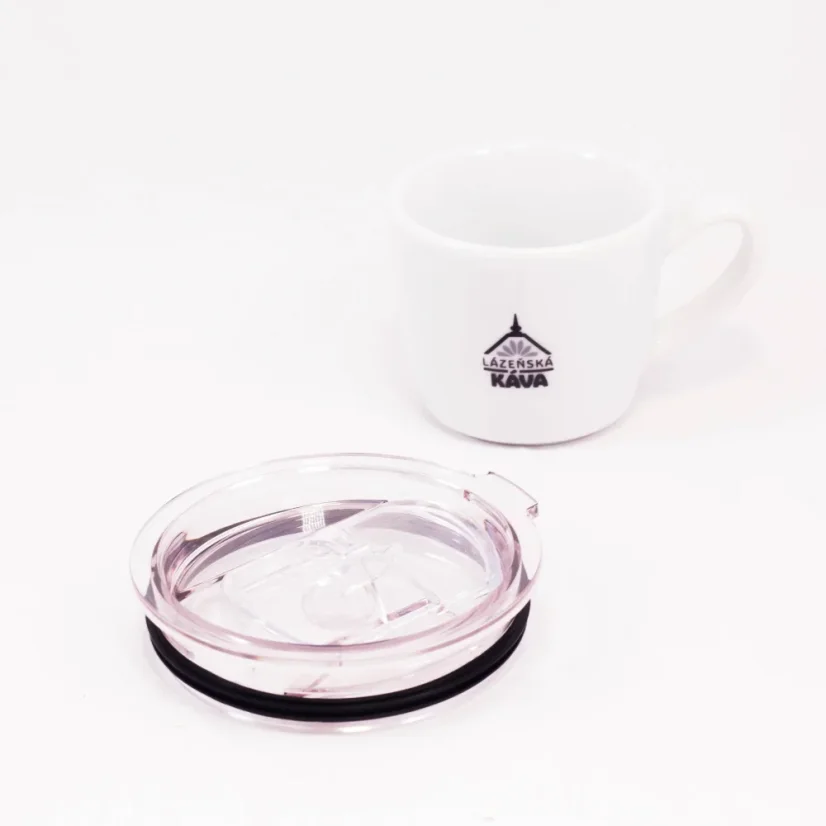 Kék Asobu Ultimate Coffee Mug termohrnek, 360 ml űrtartalommal, ideális utazáshoz.
