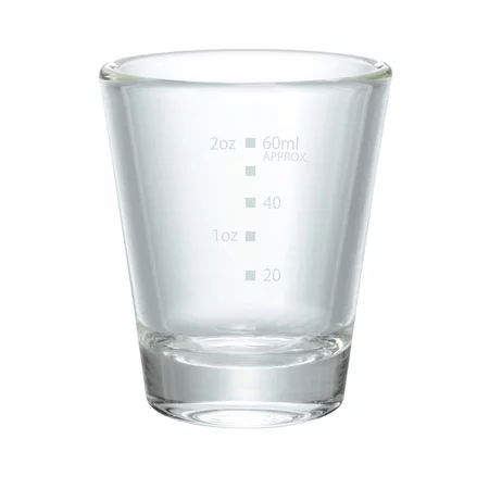 Sklenica na espresso Hario s objemom 80 ml, ideálna pre ristretto.