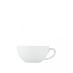 wit Isabelle-kopje voor cappuccino