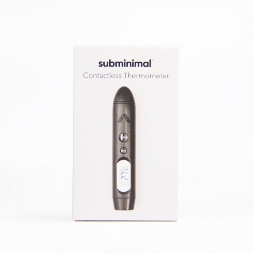 Original Subminimal thermometer packaging.