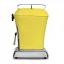 Home lever espresso machine Ascaso Dream ONE in Sun Yellow color with a thermoblock for fast water heating.