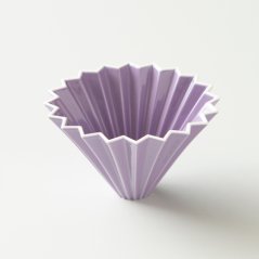 Origami keramisk dripper M lilla - japansk porcelæns dripper