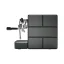 Side view of the Stone Espresso Pure lever coffee machine in black color. Side view of the Stone Espresso Pure lever coffee machine in black color.