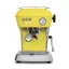 Haus-Espressomaschine Ascaso Dream ONE in Sun Yellow mit Edelstahlkessel.