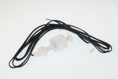 Waasserniveausensor SCOTSMAN, wäisst Plastikgehäus mat engem laange schwaarze Kabel. Waasserniveausensor SCOTSMAN, wäisst Plastikgehäus mat engem laange schwaarze Kabel.