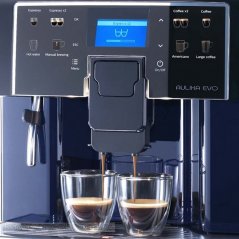 Saeco Aulika Evo Office Funktionen der Kaffeemaschine : Ausgabe von heißem Wasser
