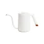 White 0.7-liter Timemore Fish Pure Over electric kettle with adjustable temperature control White 0.7-liter Timemore Fish Pure Over electric kettle with adjustable temperature control