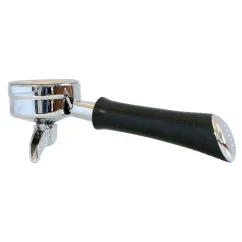 Professional Ascaso Profi portafilter with single spout for preparing one cup of coffee.
