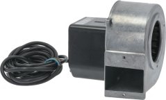 Zentrifugleifëschter Coprel CRT072 CM, Zentrifugalventilator mat Metall-Spiralgehäus, schwaarzem Motor an engem Zouleedungskabel Zentrifugleifëschter Coprel CRT072 CM, Zentrifugalventilator mat Metall-Spiralgehäus, schwaarzem Motor an engem Zouleedungskabel
