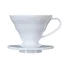 Hario V60-01 plastique blanc VD-01W Hario V60-01 plastique blanc VD-01W