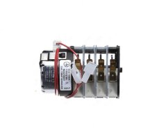 Timer 11904F1, 4 Nocken, 12 Minutten, mat véier Nockekontakter, Steckklemmen an engem wäisse Konnektor mat roude Draten