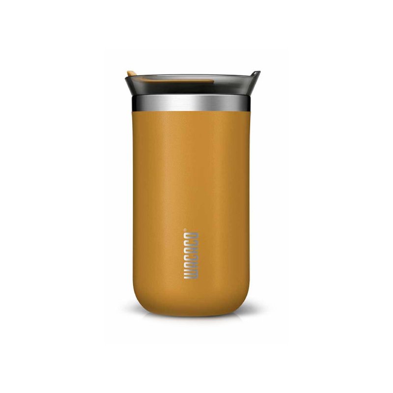 Mug thermo de voyage Wacaco Octaroma Lungo - Jaune ambré 300 ml
