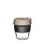 Termosmuki KeepCup Original Clear Milk S 227 ml vaaleassa sävyssä, muovista valmistettu, ihanteellinen matkakäyttöön.