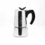 Bialetti Musa moka pot for 6 cups in silver, perfect for making strong and aromatic espresso.