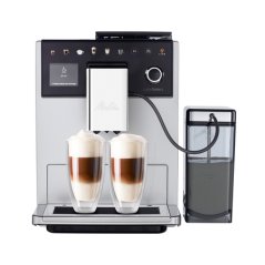 Melitta LatteSelect Black-Silver - automatic coffee machine with milk froth