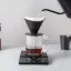 Digital scale for espresso preparation Parallel Plus black.