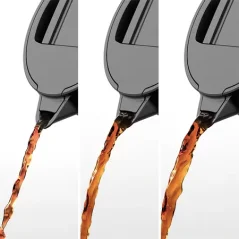 Bouteille isotherme blanche Hario Insulated Server V60-02 Plus en acier inoxydable d'une capacité de 600 ml, idéale pour préparer et maintenir la température du café.