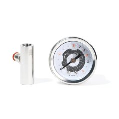 Tłomierz BooKoo G1/8 FFM T Splitter Gauge to wysokiej jakości urządzenie, które zapewnia dokładny pomiar ciśnienia. Tłomierz BooKoo G1/8 FFM T Splitter Gauge to wysokiej jakości urządzenie, które zapewnia dokładny pomiar ciśnienia.