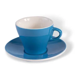 ClubHouse Tasse mit Untertasse Gardenia, 170 ml, blau