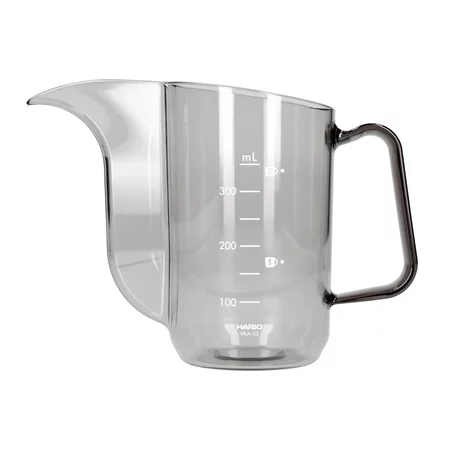 Hario V60 Drip Kettle Air for coffee preparation with a transparent design, perfect for coffee lovers who want to watch the entire brewing process.