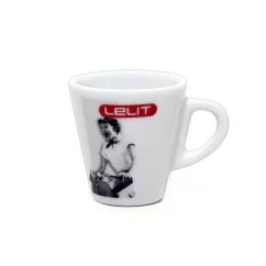 Šálek s podšálkom o objeme 70 ml je ideálny na servírovanie espressa.