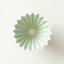 Dripper céramique Origami S vert mat - porcelaine japonaise
