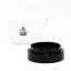 Entonnoir dosant noir avec un diamètre de 53 mm.
